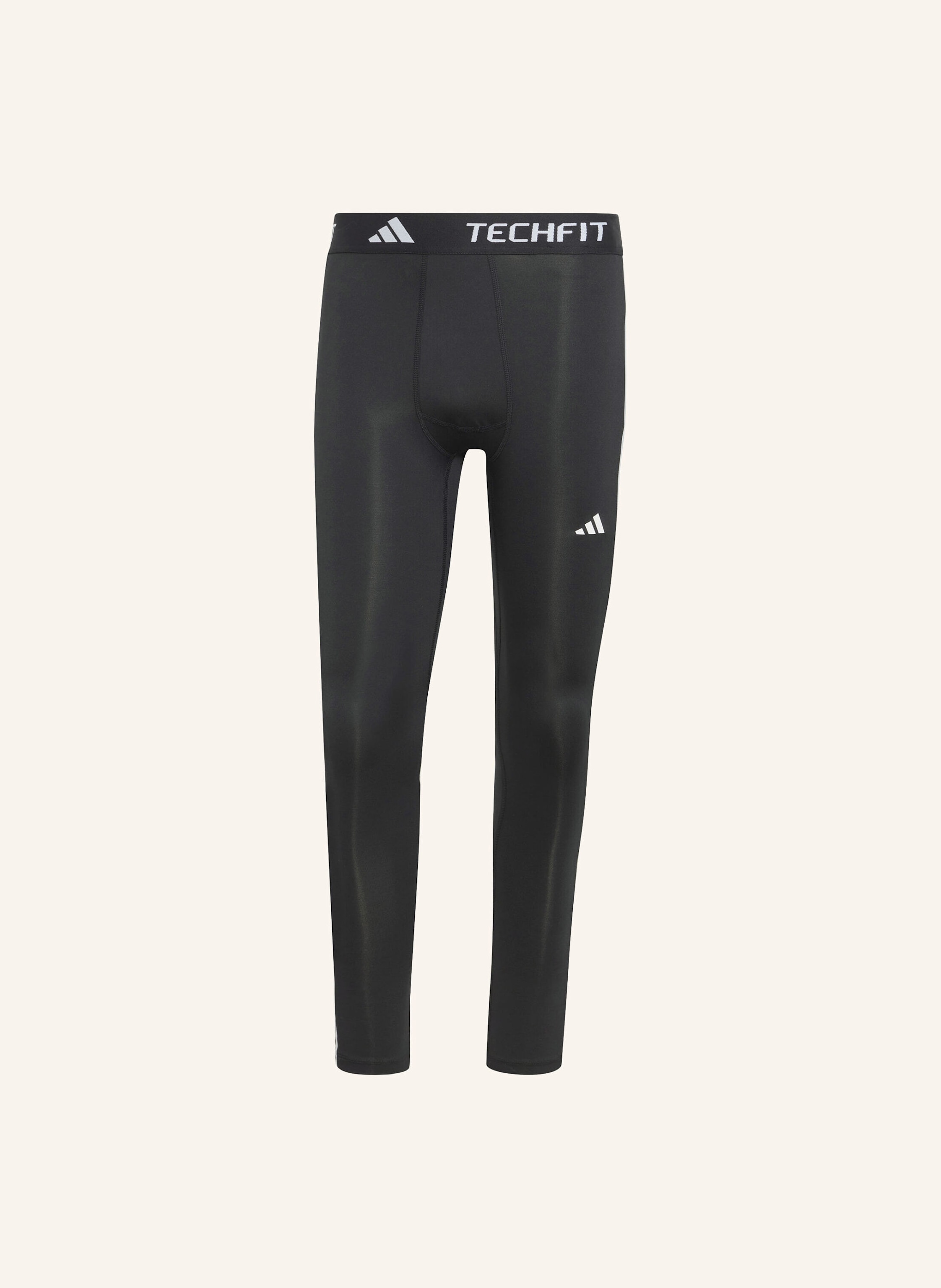 adidas TECHFIT COMPRESSION TRAINING 3-STREIFEN LANGE LEGGINGS