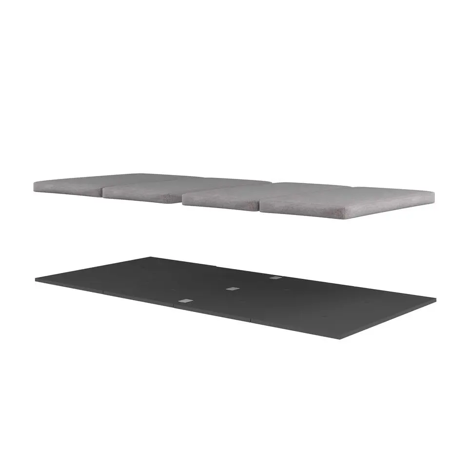 Opvouwbare bedbodem met zitkussen voor hoogslaper Graham 90x200cm