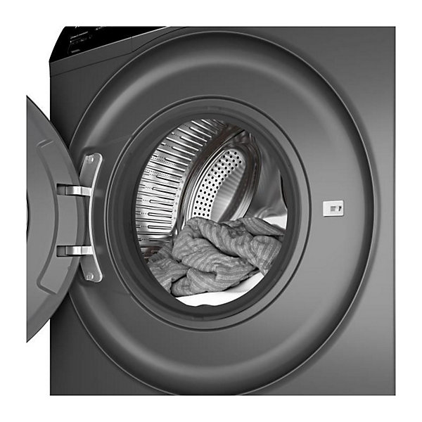 Lave-linge hublot HAIER I-Pro Series 3 HW90-B14939S8-FR - 9 kg - Direct Motion - L60cm - 1400trs/min Classe A - Noir