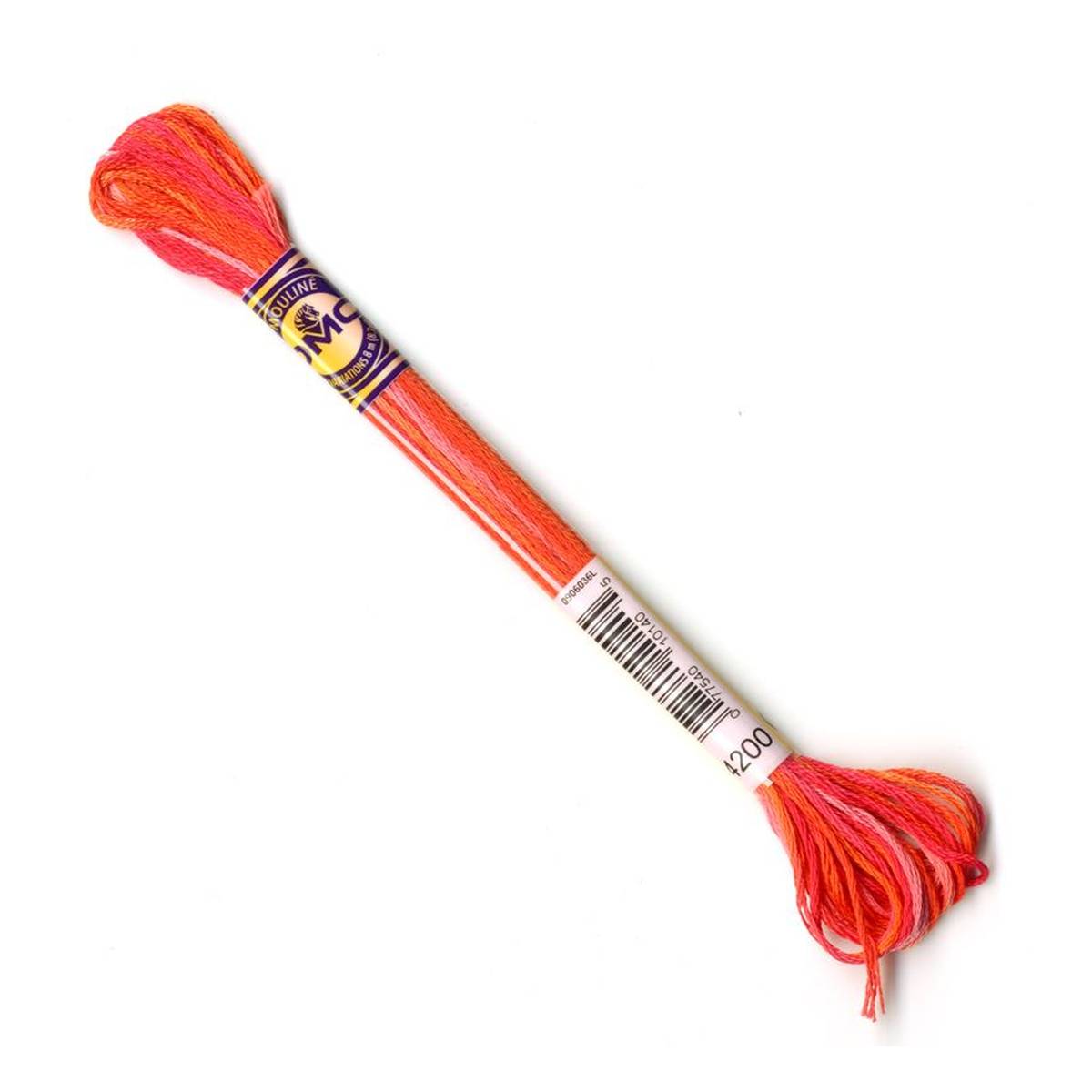 DMC Multicoloured Mouline Variegated Cotton Thread 8m (4200)