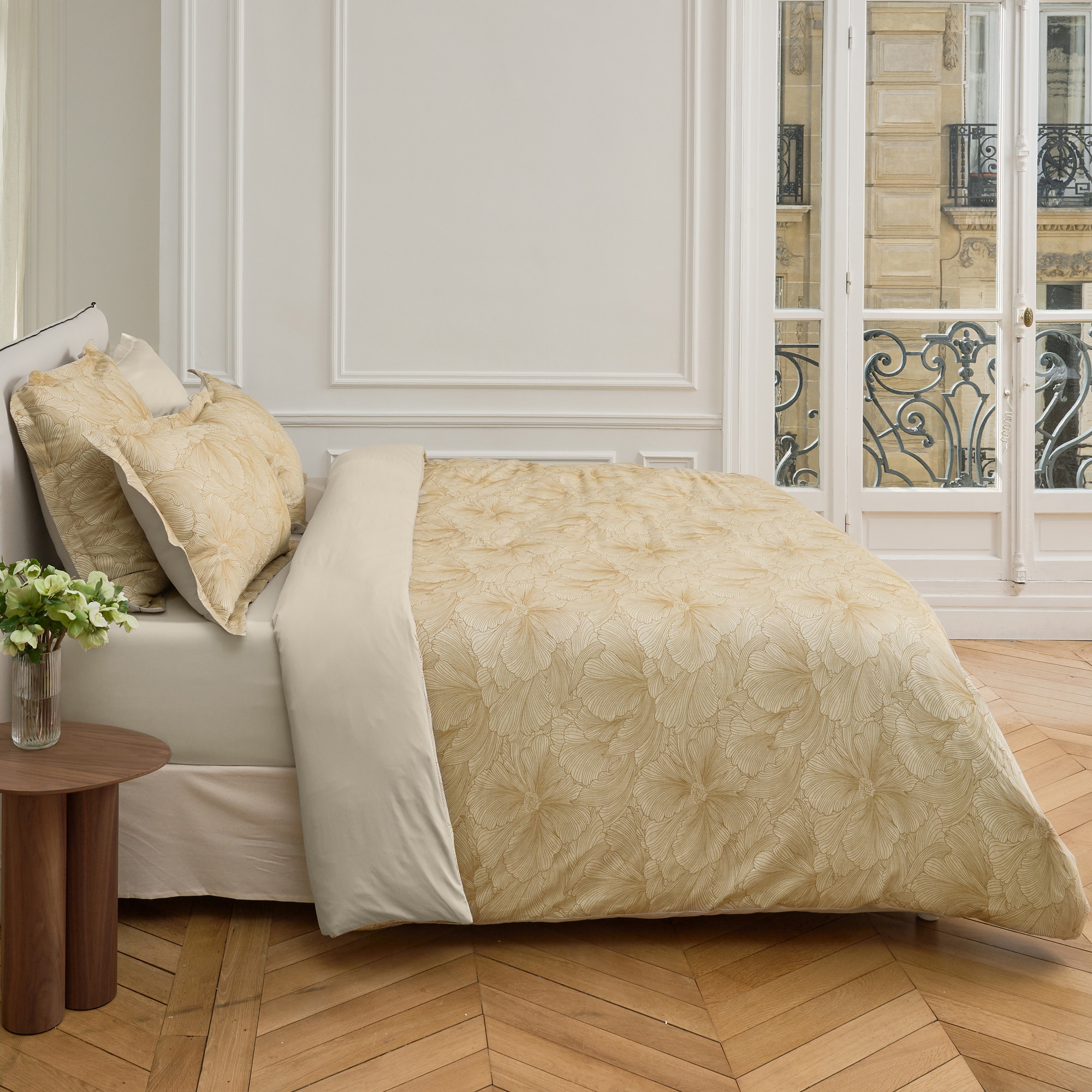 Linge de litFleurs d'or