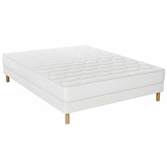 Ensemble Essenzia DELICE   Sommier Tradition Graphic   Pieds 90x190 Mousse