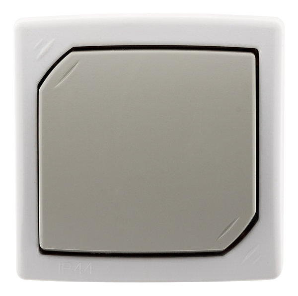 Interrupteur va-et-vient encastrable IP44 - Zenitech