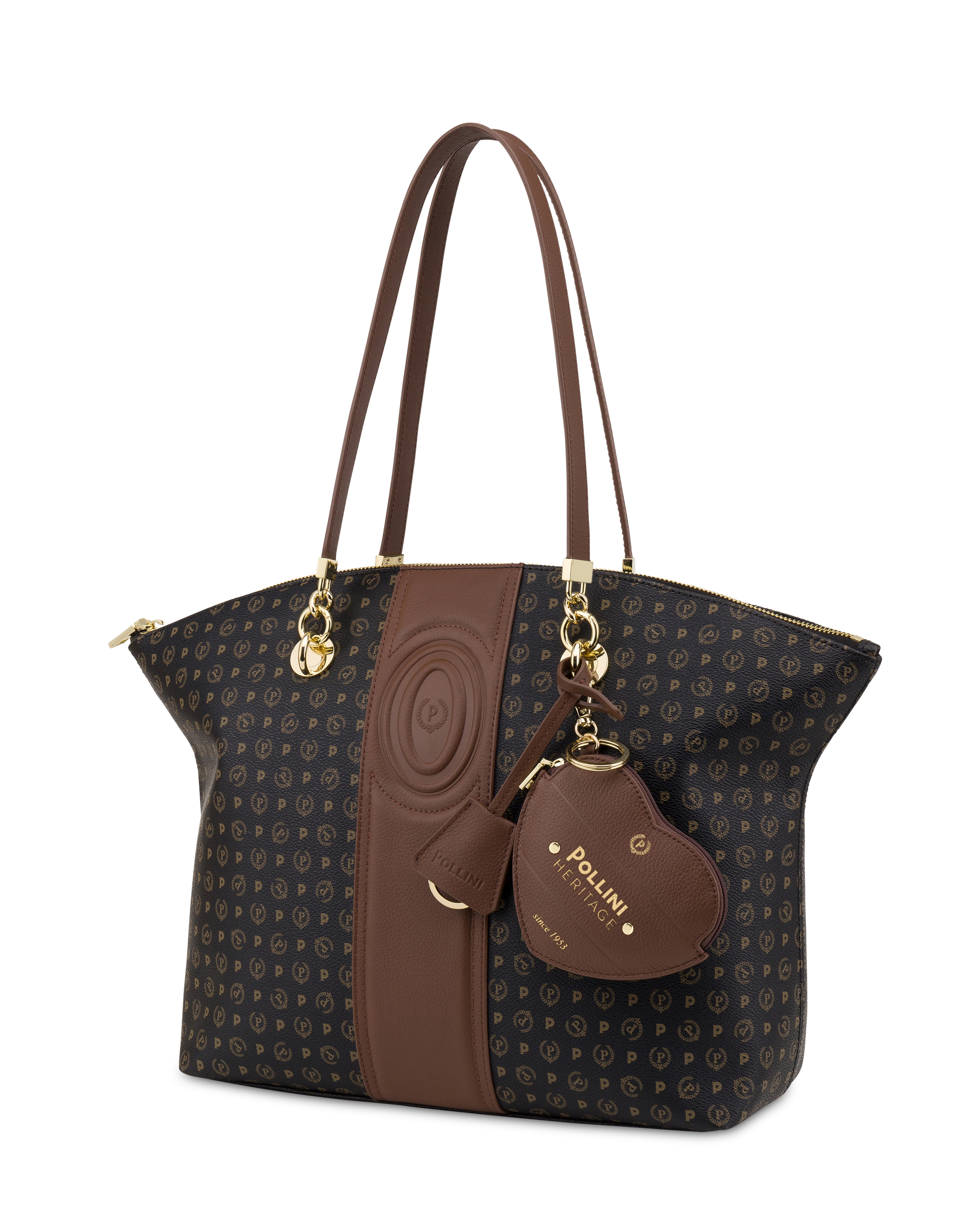 Tote Bag Heritage 70 Nero/marrone.
