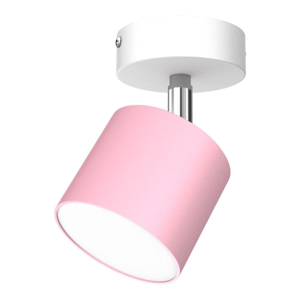 Spot okrągły różowo-biały DIXIE 1xGX53x20W wym:14x8x8cm IP20 Milagro