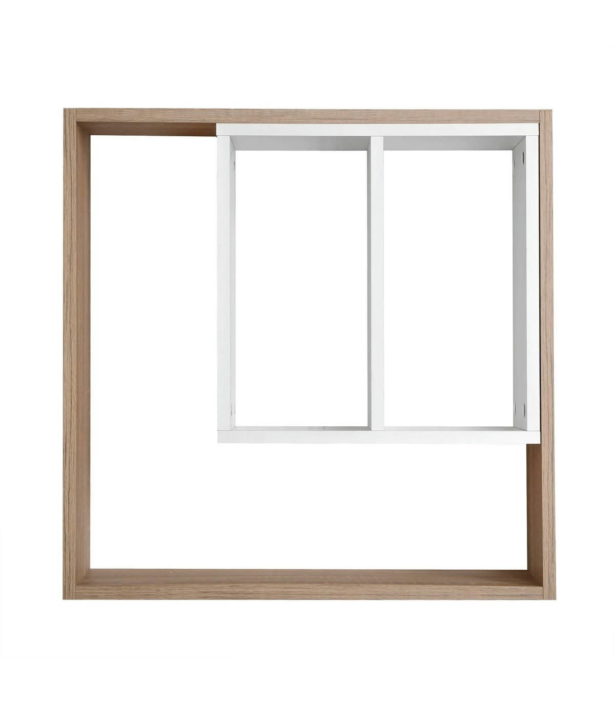 SOEST 3 - Etagère murale avec rangements - L58,3 cm