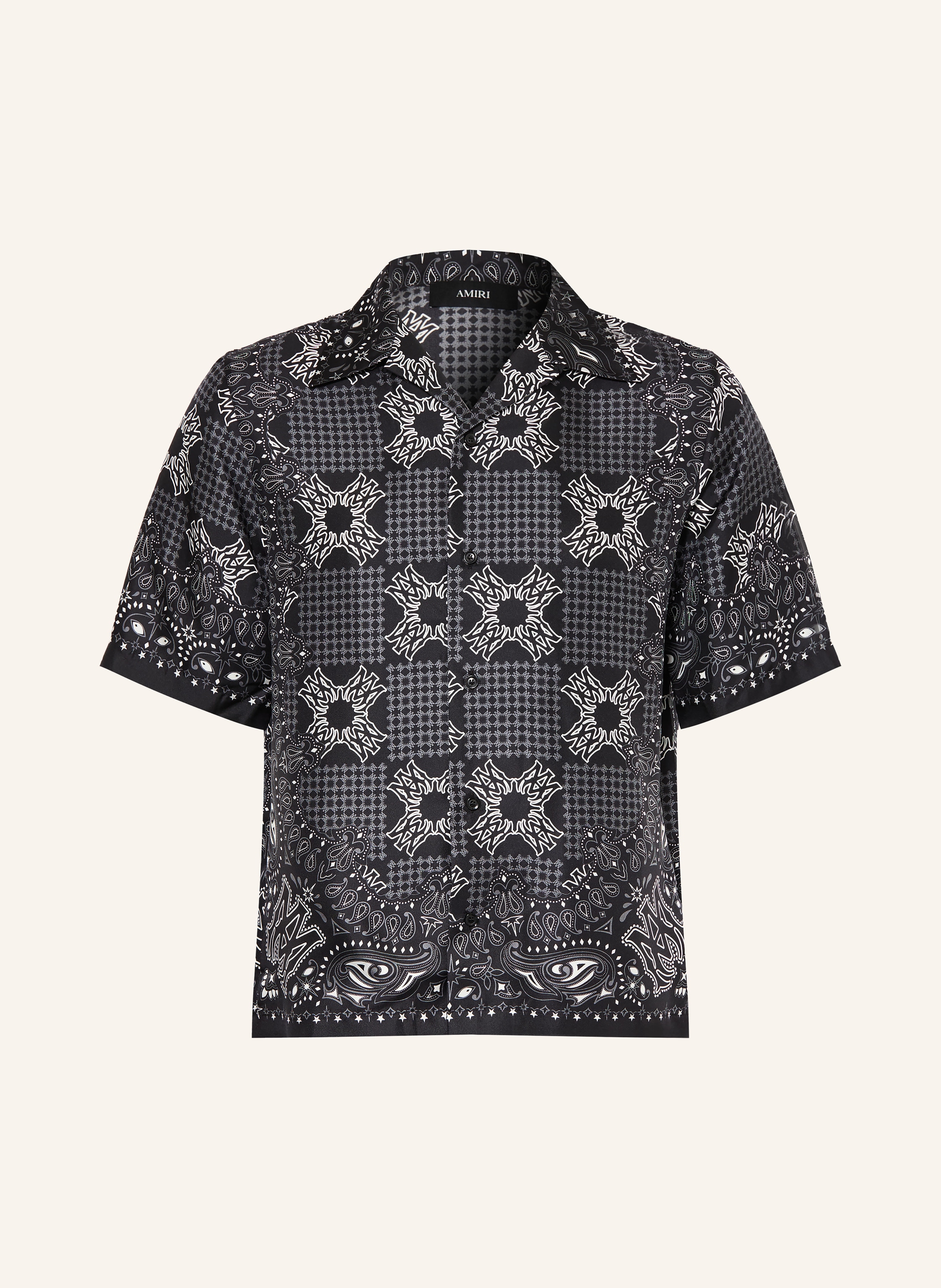 AMIRI Resorthemd Comfort Fit aus Seide