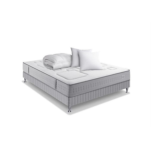Pack literie SIMMONS SW3 160 x 200 Matelas ferme 25 cm   sommier 15 cm