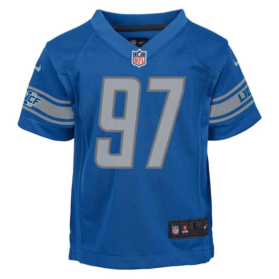 Aidan Hutchinson Detroit Lions Nike Preschool Game Jersey - Blue