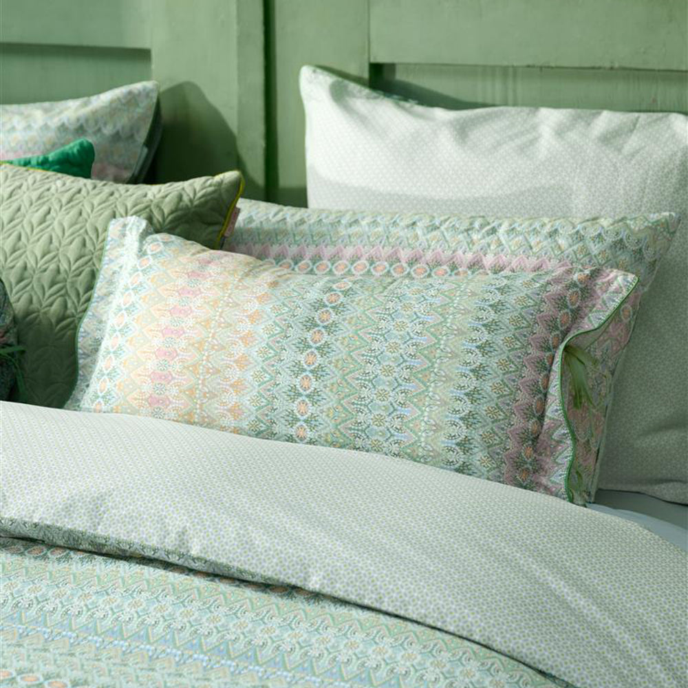 Pip Studio Ashanti Sierkussen 35 x 60 cm - Groen