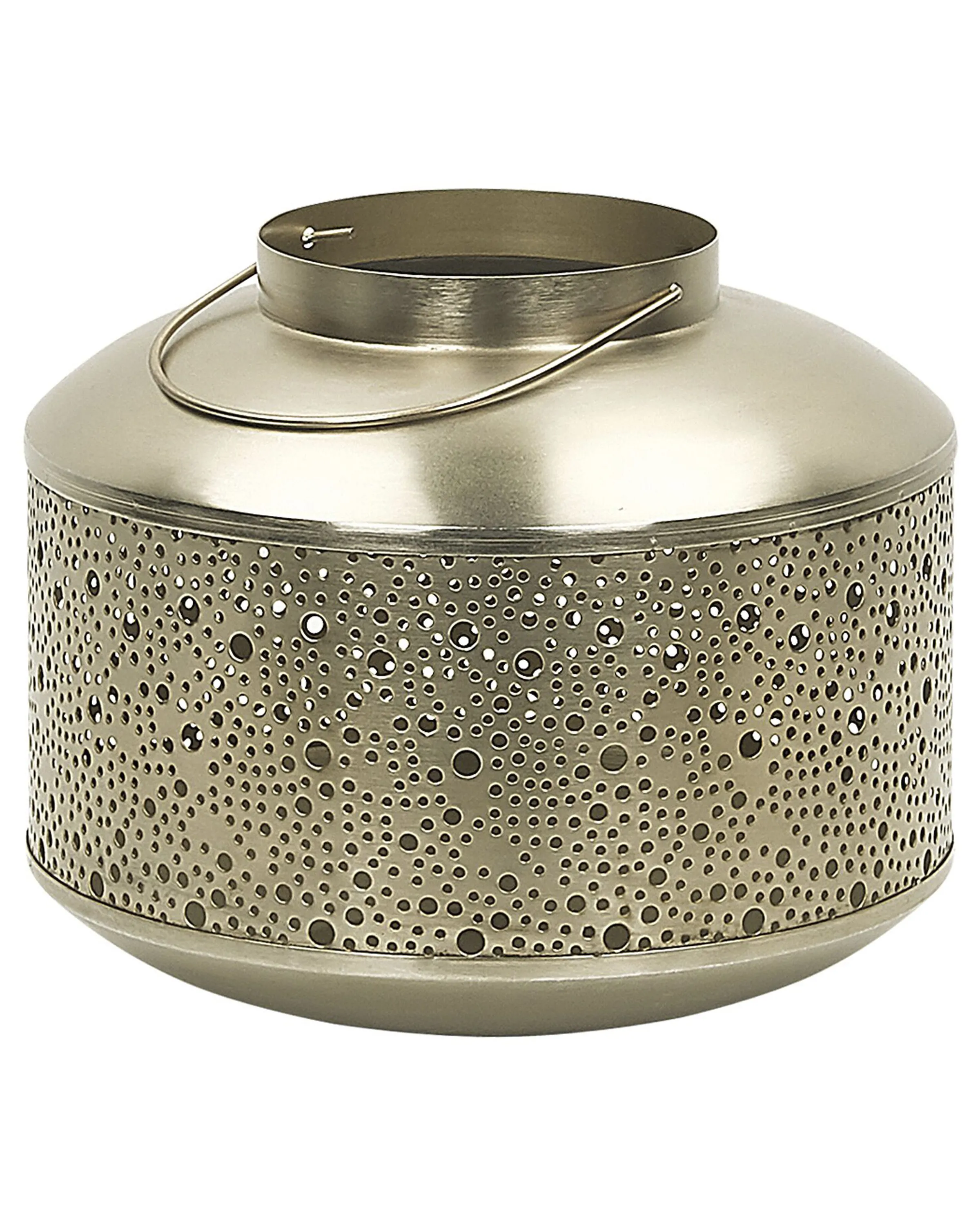 Lantern CORFU Metal 22 cm Gold