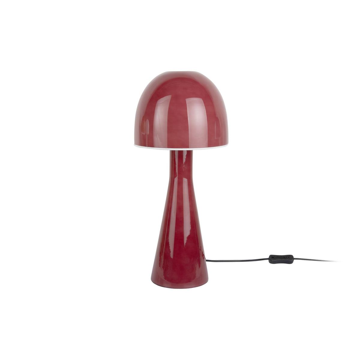 Leitmotiv tafellamp Bombin - roze - 20x20x45cm - Paddenstoellamp
