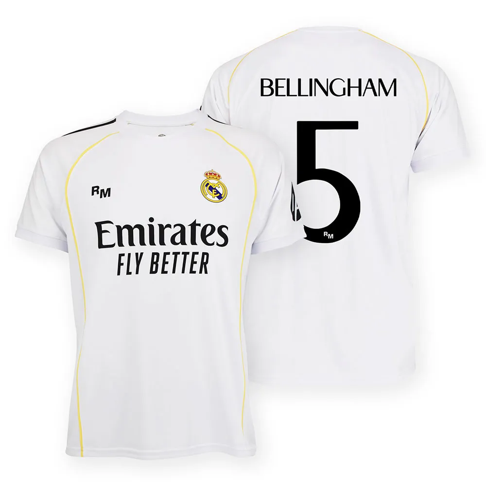 Real Madrid 25/26 Bellingham home junior short sleeve T-shirt