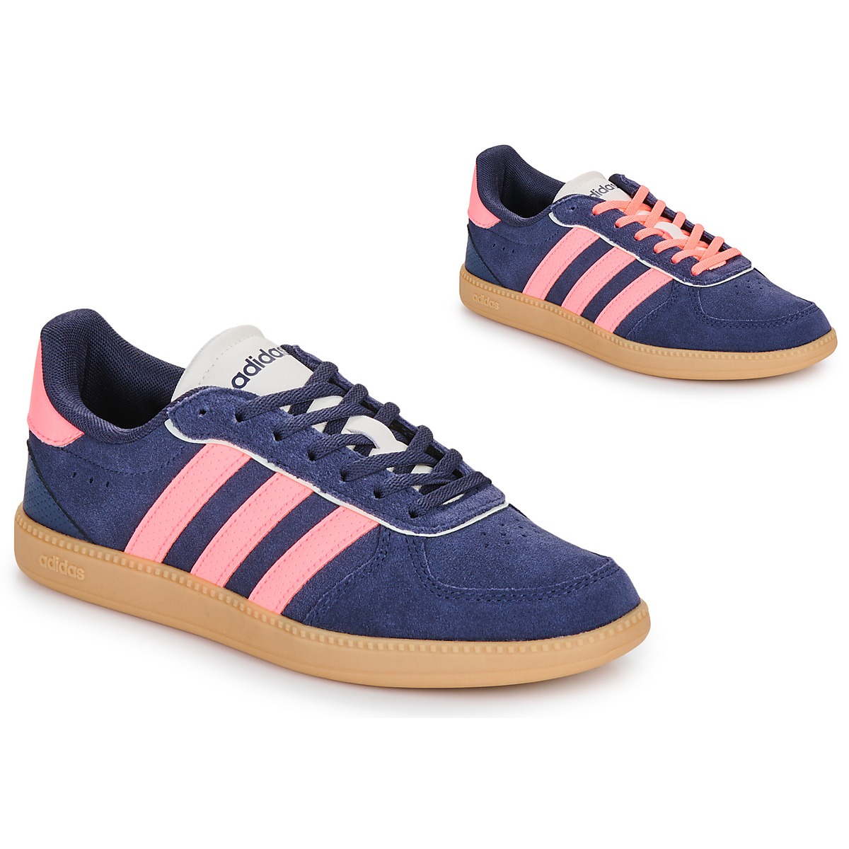 adidas - BREAKNET SLEEK SUEDE - Marine / Pink