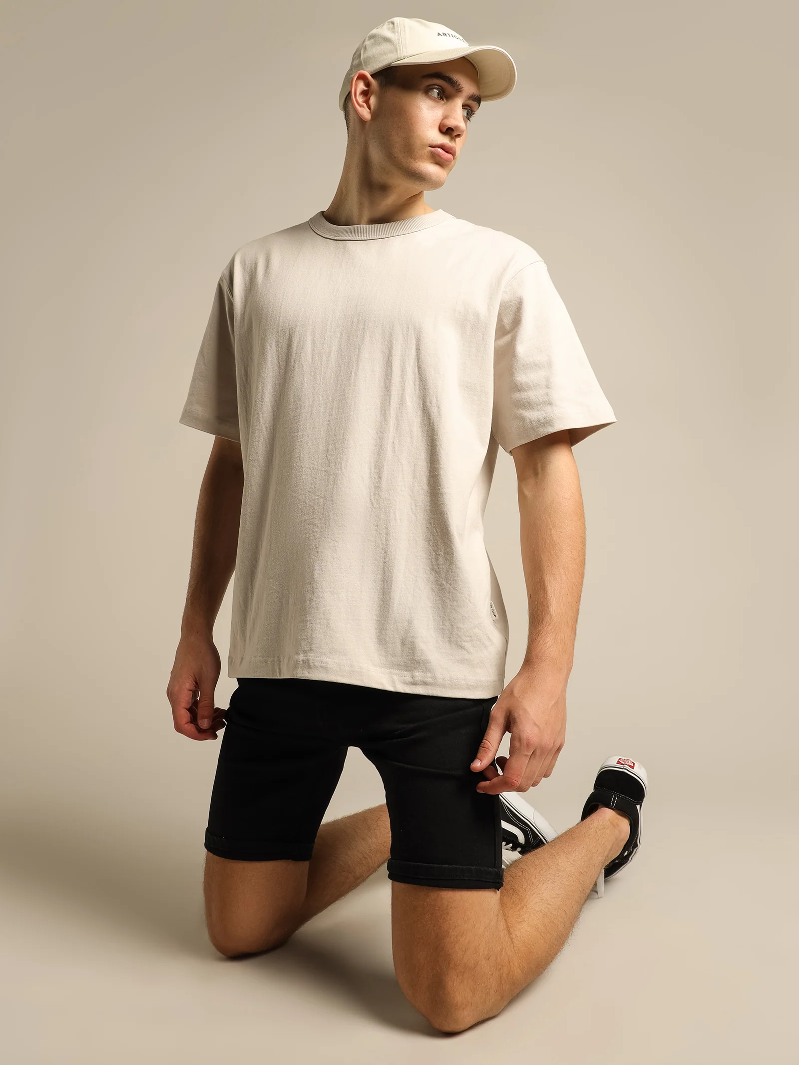 Heavyweight Short Sleeve Crew T-Shirt
