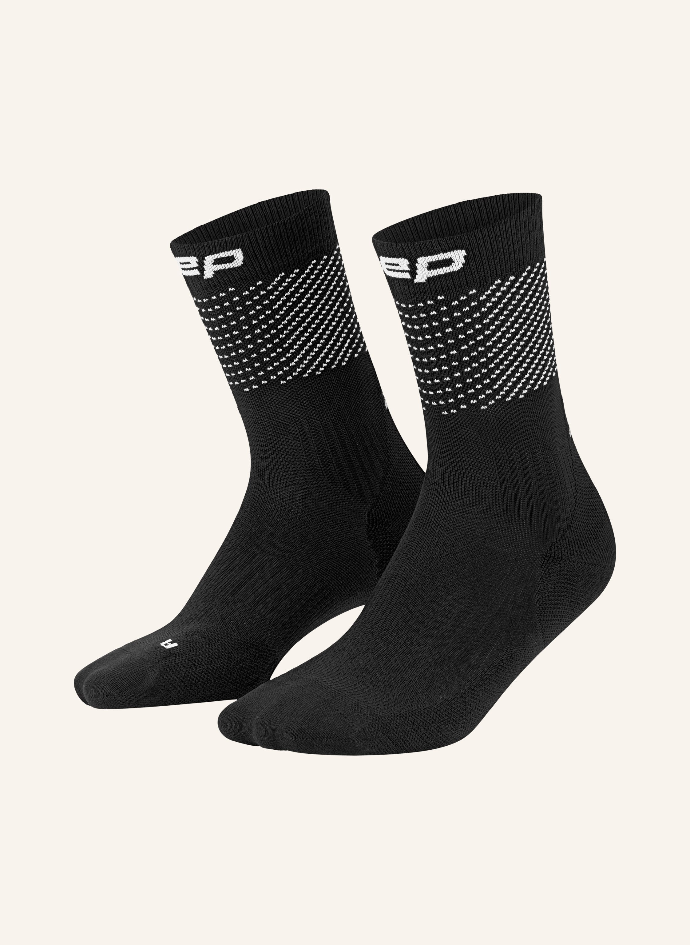 cep CEP CEP pro run reflective socks, mid cut, 3.0, men
