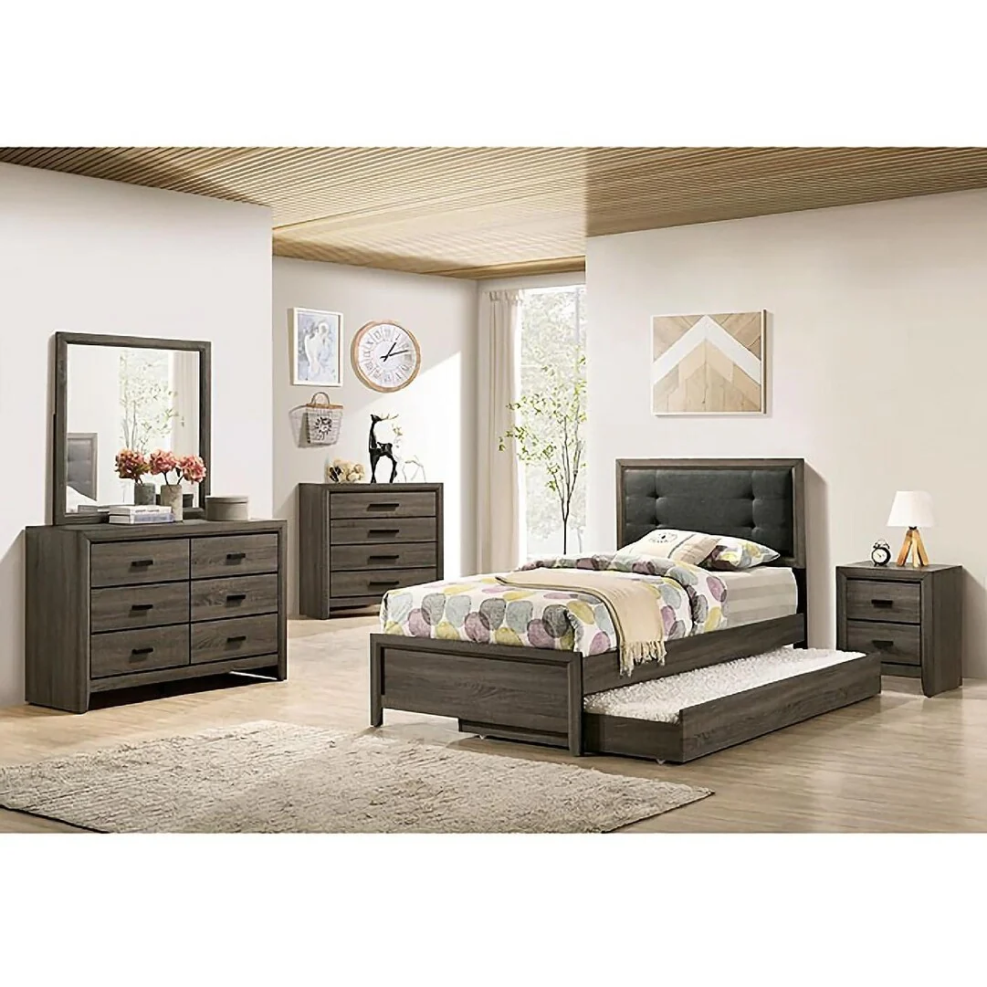 Coligne 6 Drawer Dresser with Mirror