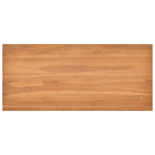 NNEVL Desk 100x45x75 cm Solid Teak Wood