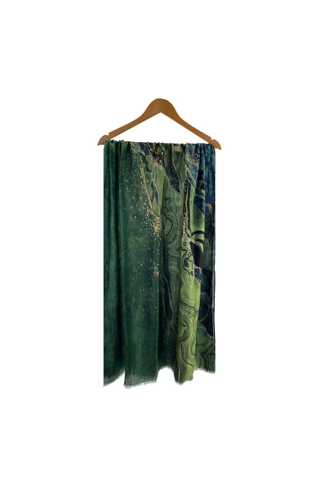 Vellin Marble Print Lightweight Fashion Scarf