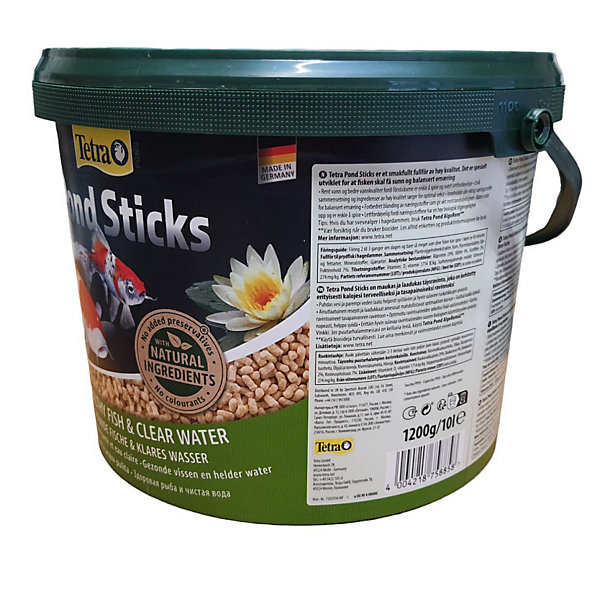 Aliment complet pour petits poissons de bassin Tetra pond sticks 10L