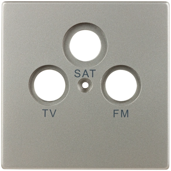Futura Abdeckung Antenne SAT, Platin, Kunststoff