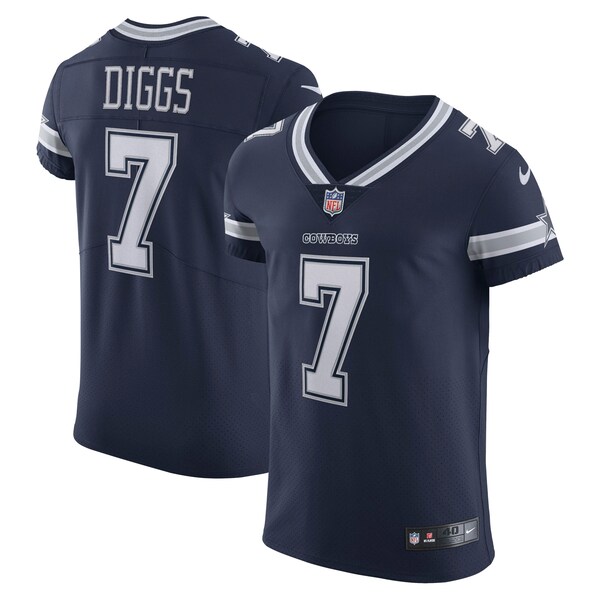 Trevon Diggs Dallas Cowboys Nike Vapor Elite Jersey - Navy/White