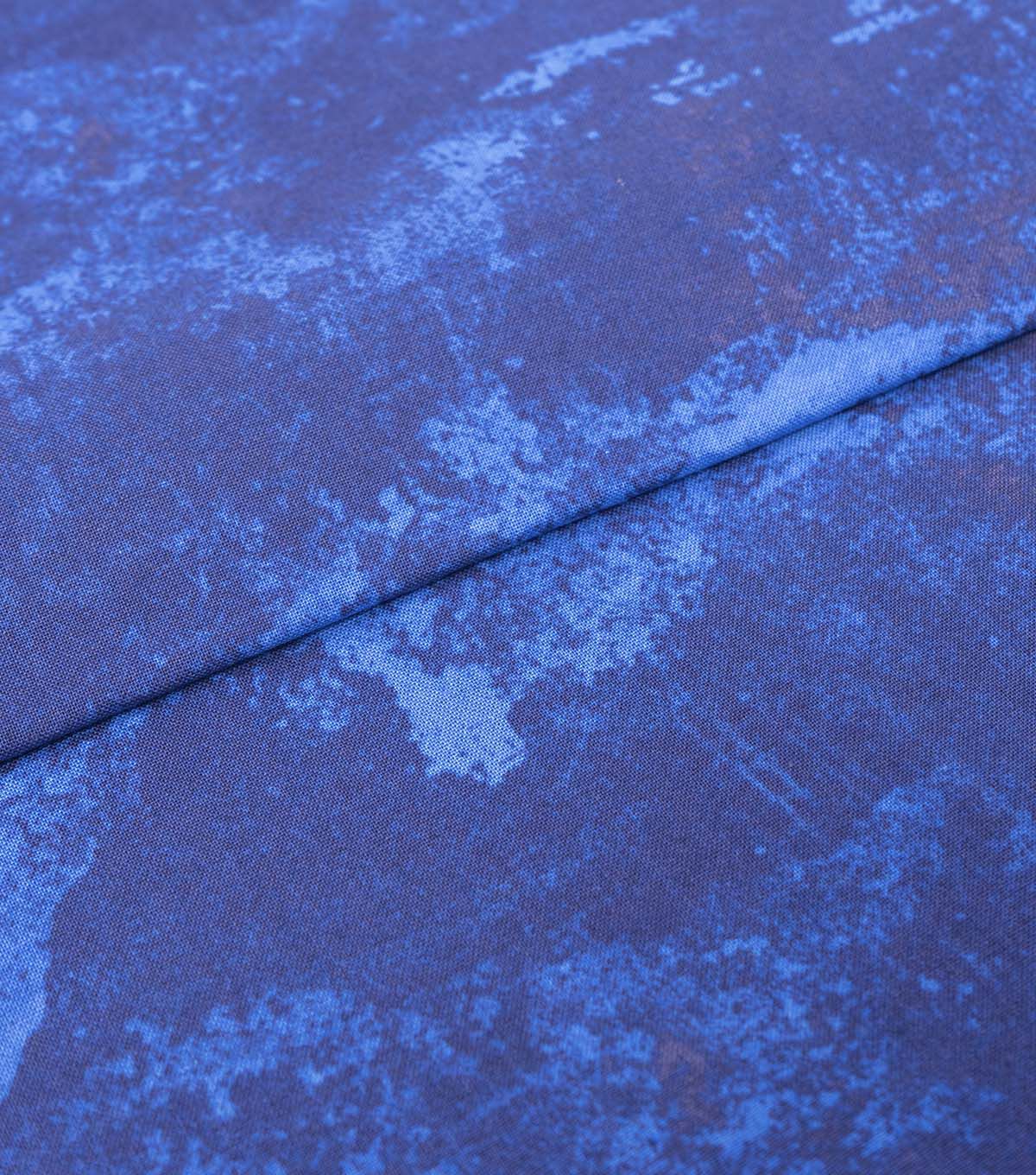 Dark Blue Tonal Quilt Cotton Fabric by Keepsake Calico