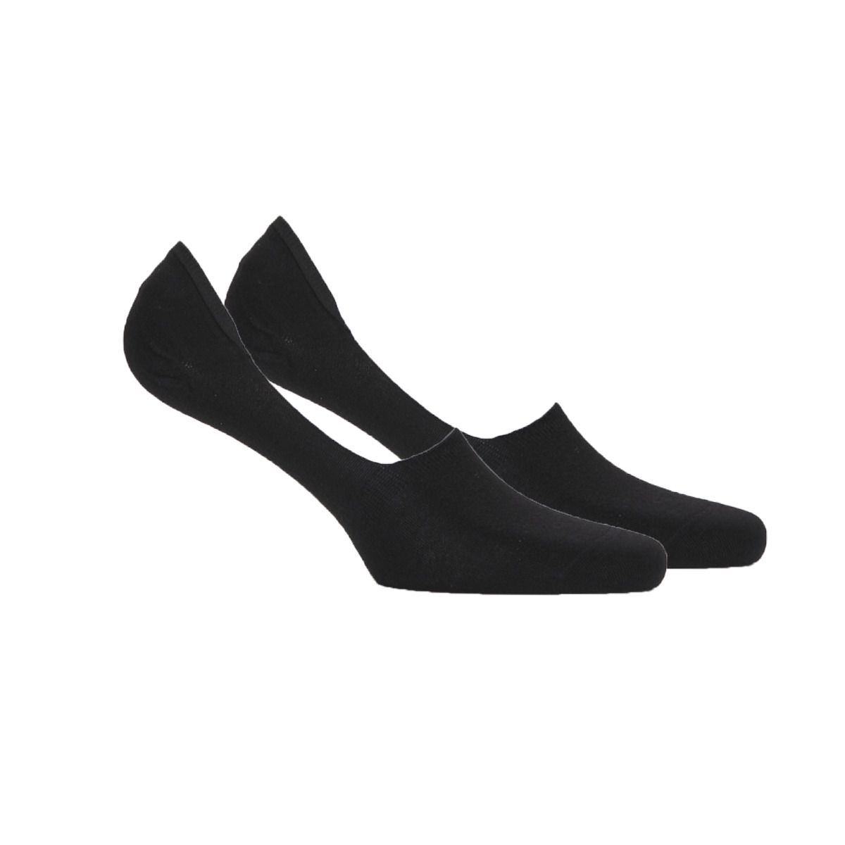 DIM - PROTEGE-PIEDS COTON PACK X2 - Black