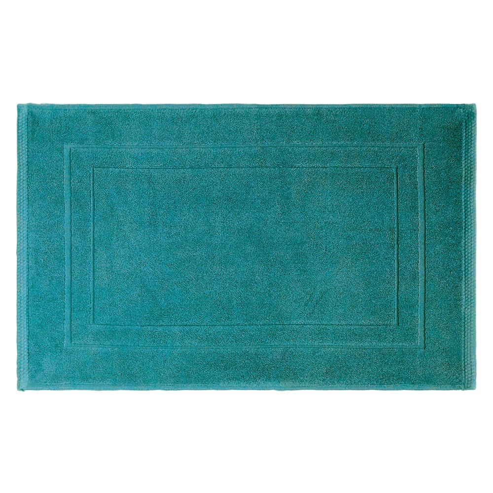 - Tapis de bain  pur coton vert 50x80