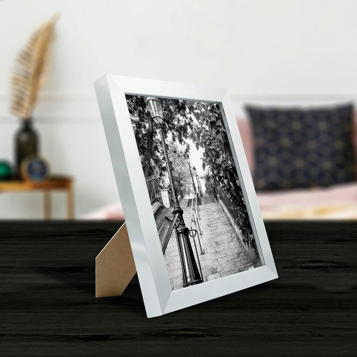 PRECIOUS - Cadre photo acier 15x20 cm résine recyclée