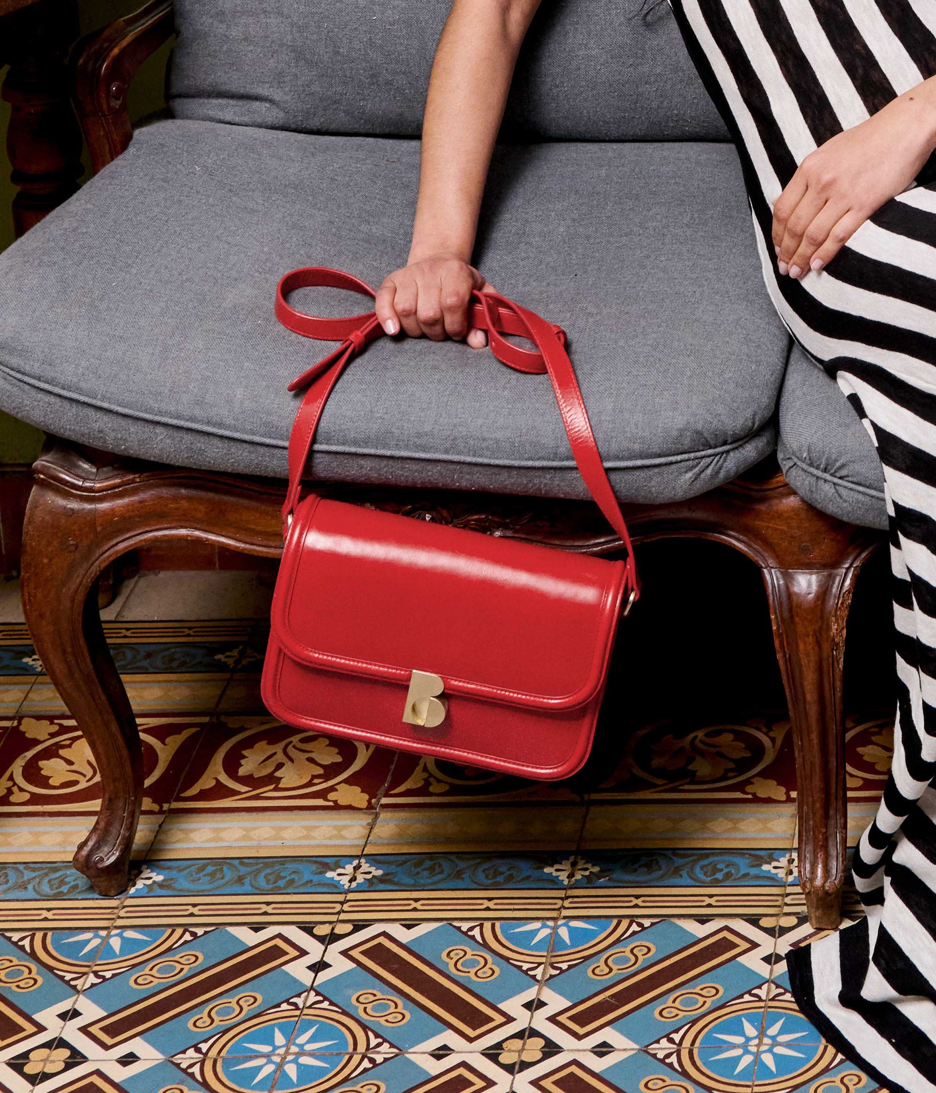 Sac Abbie coquelicot
