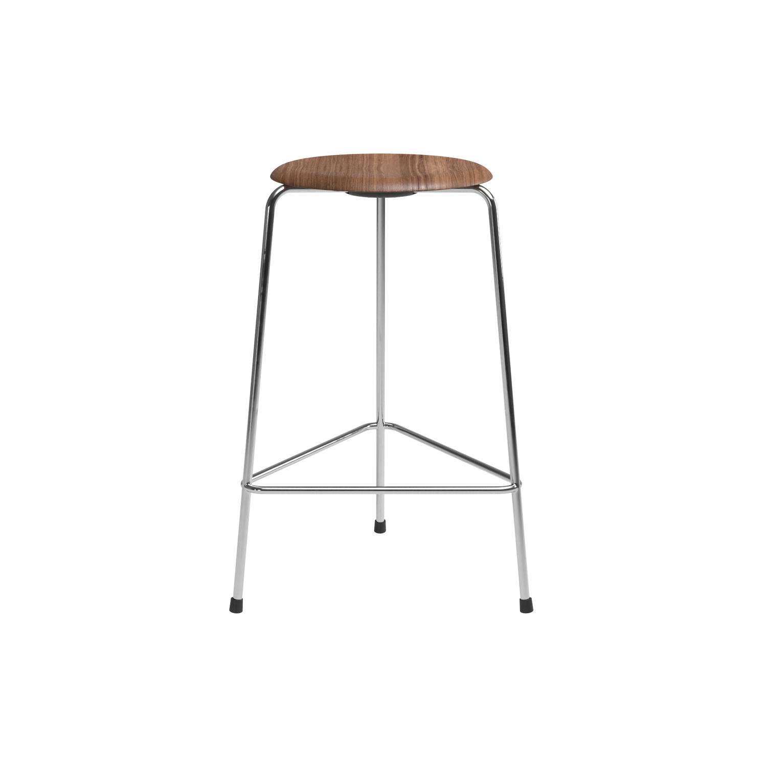 Hight Dot&trade; counterstol, lacquered walnut