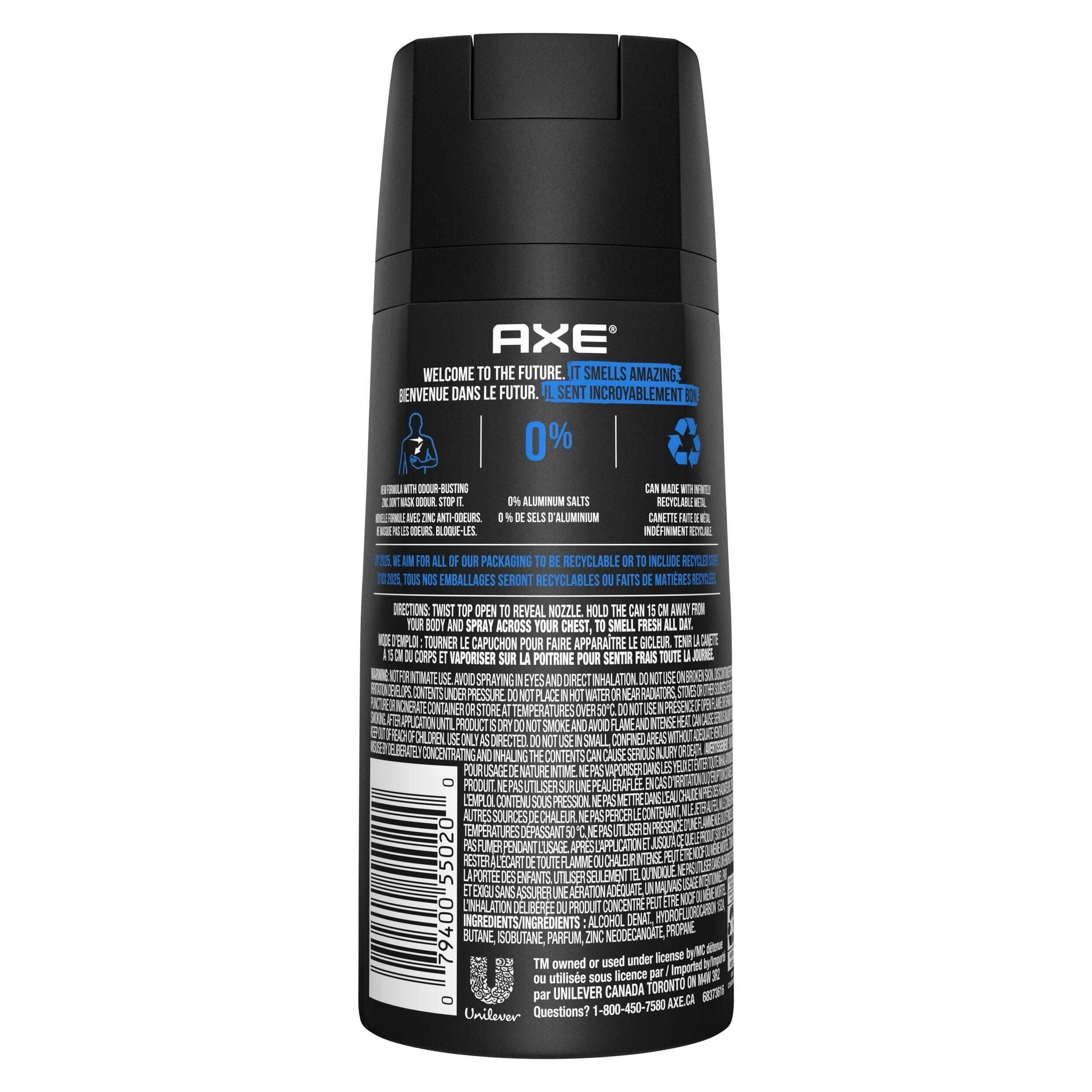 AXE Phoenix Deodorant Body Spray for Long Lasting Odour Protection, 113-g