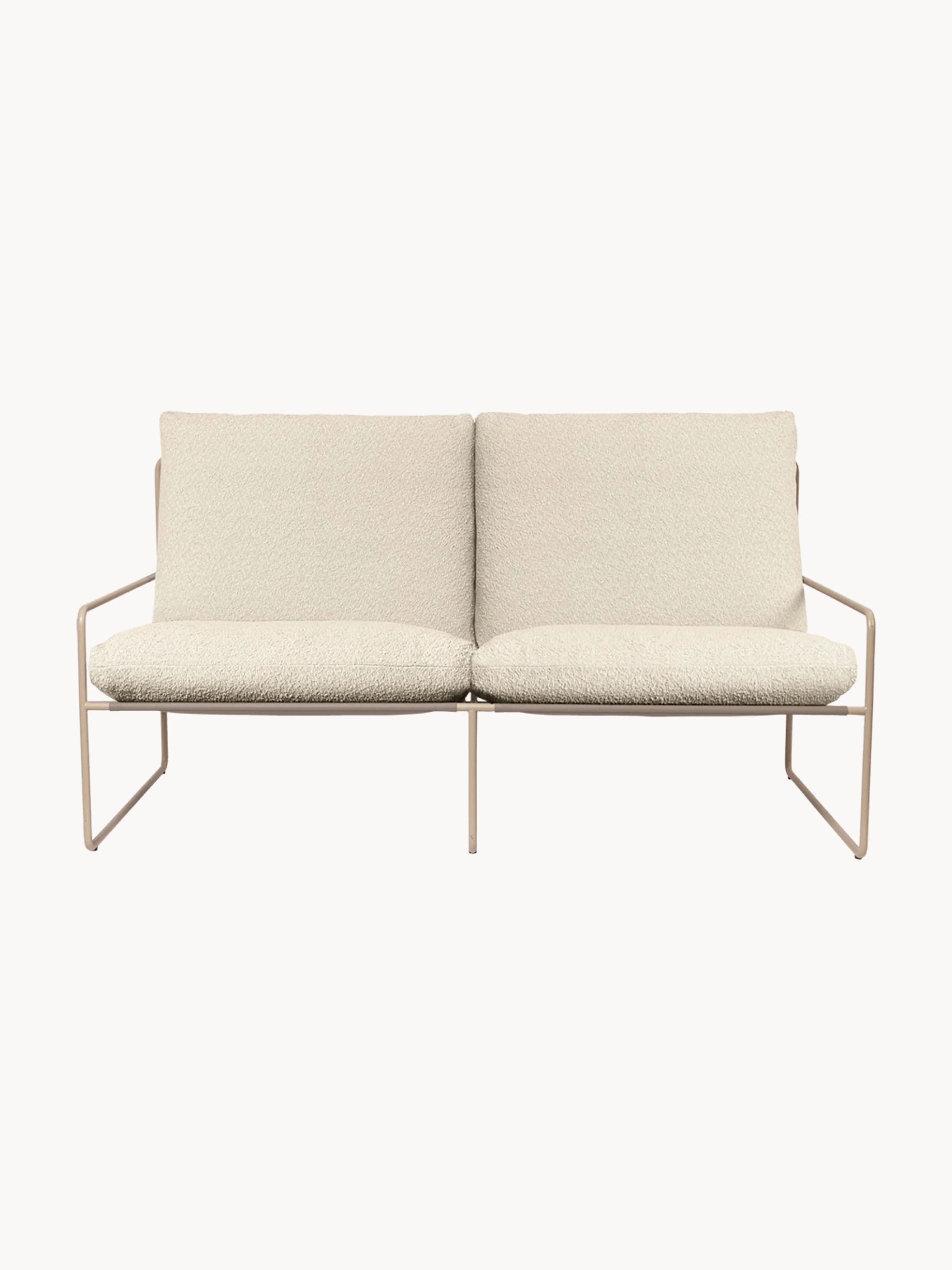 Bouclé Gartensofa Desert (2-Sitzer)