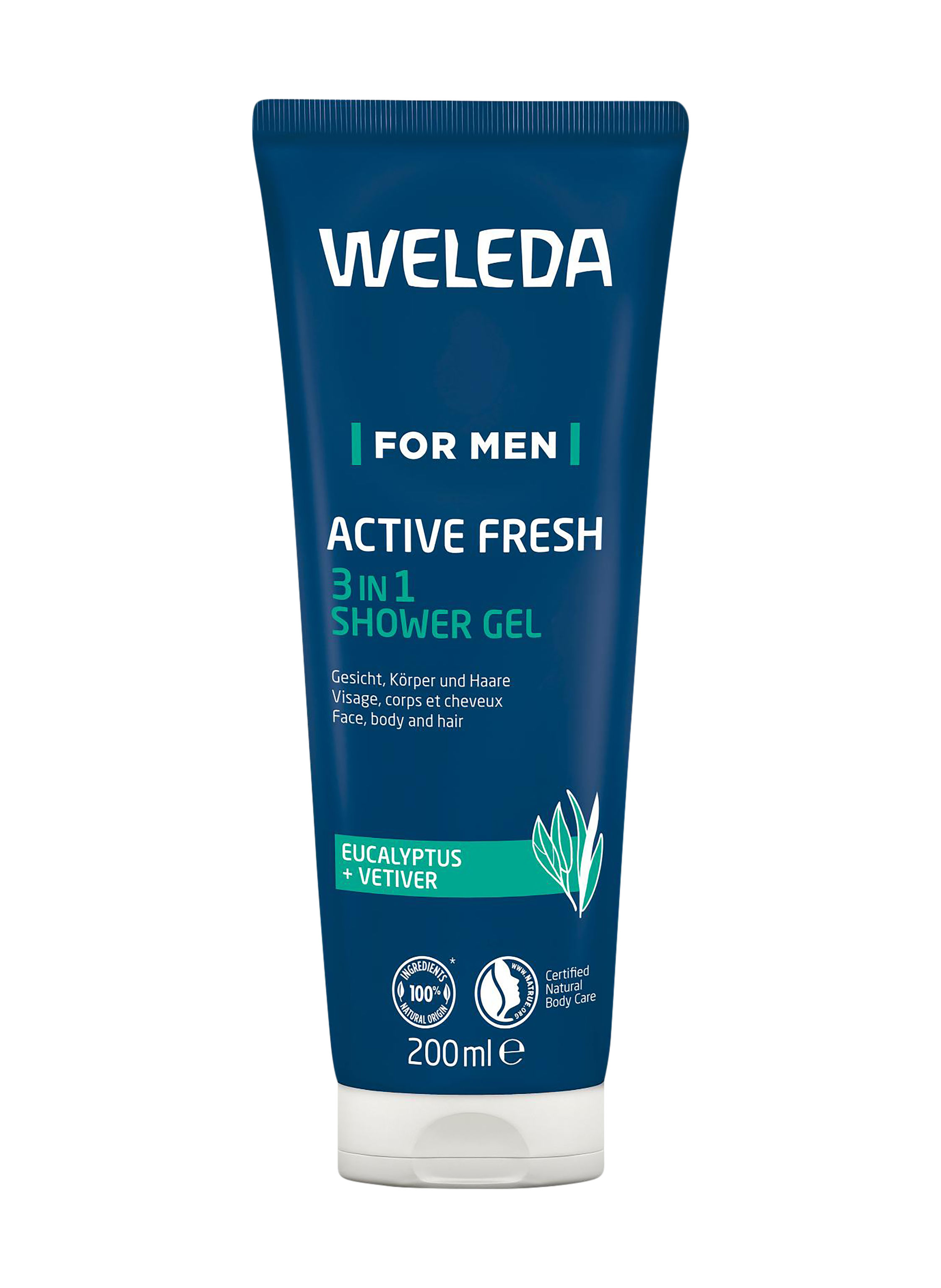 WELEDA ACTIVE FRESH 3 IN 1 SHOWER GEL