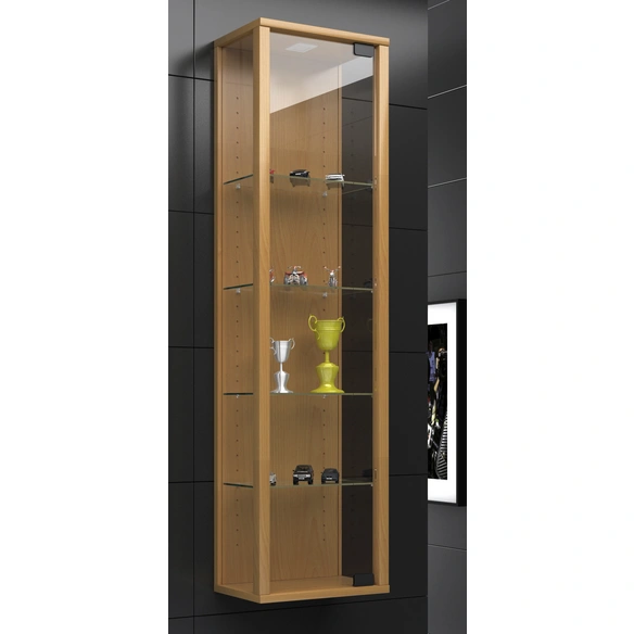 Vitrine »Stano Mini«, BxH: 33 x 113 cm, Holzwerkstoff/Glas