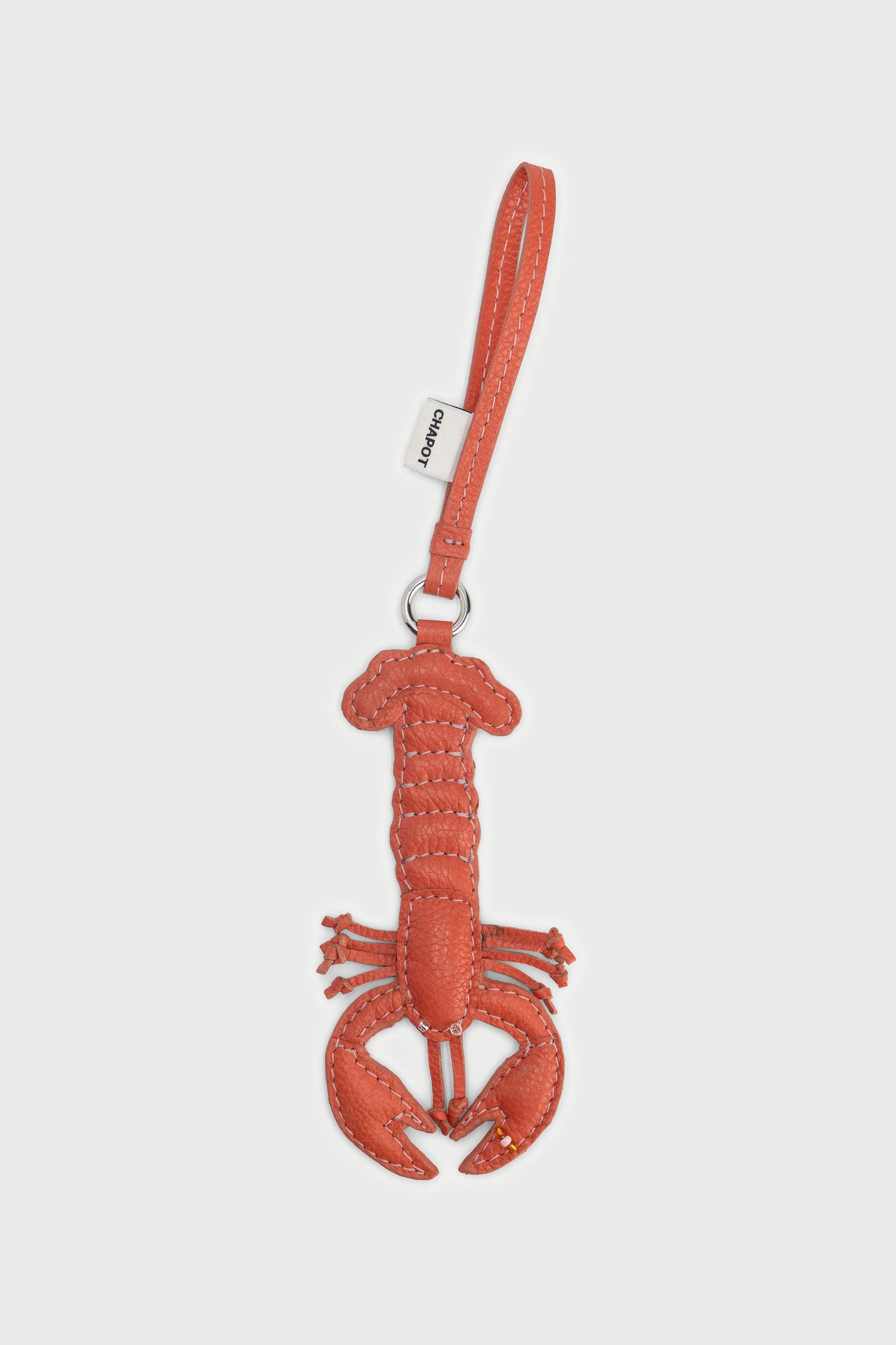 Lobster Bag Charm | Tangerine Tango