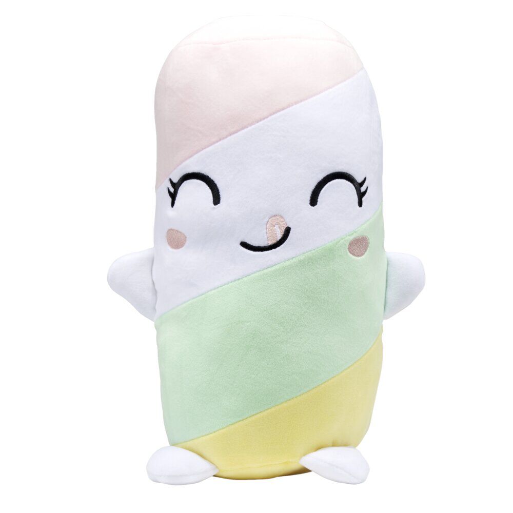 Peluche kawaii chamallow multicolore L40cm