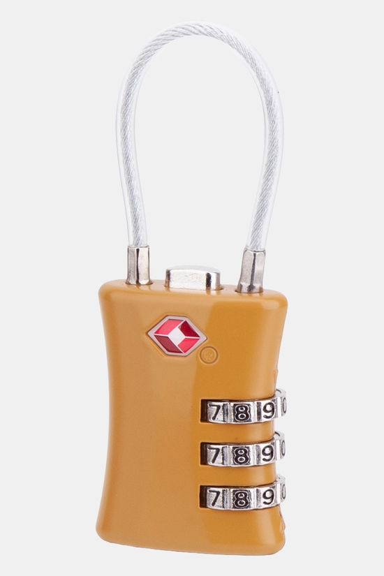 Blue Mountain Tsa Lock Steel Cable Anti-Diefstal