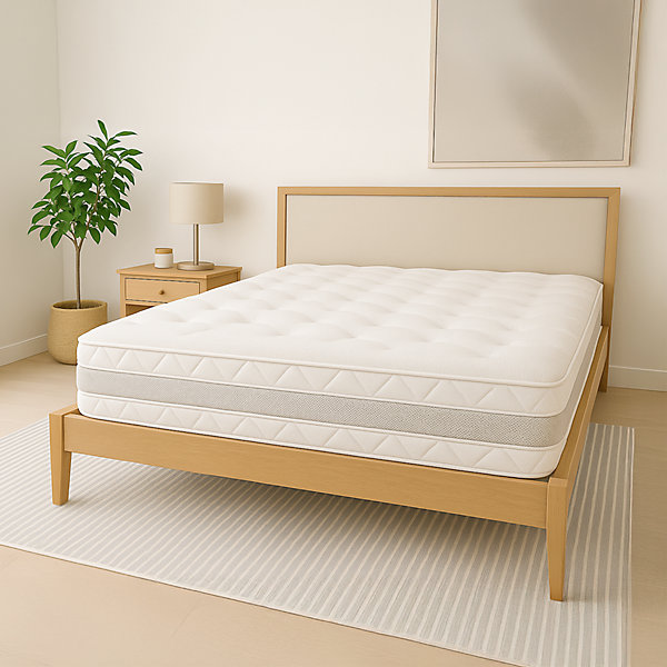 Matelas 120x200 ergonomique et respirant 20 cm