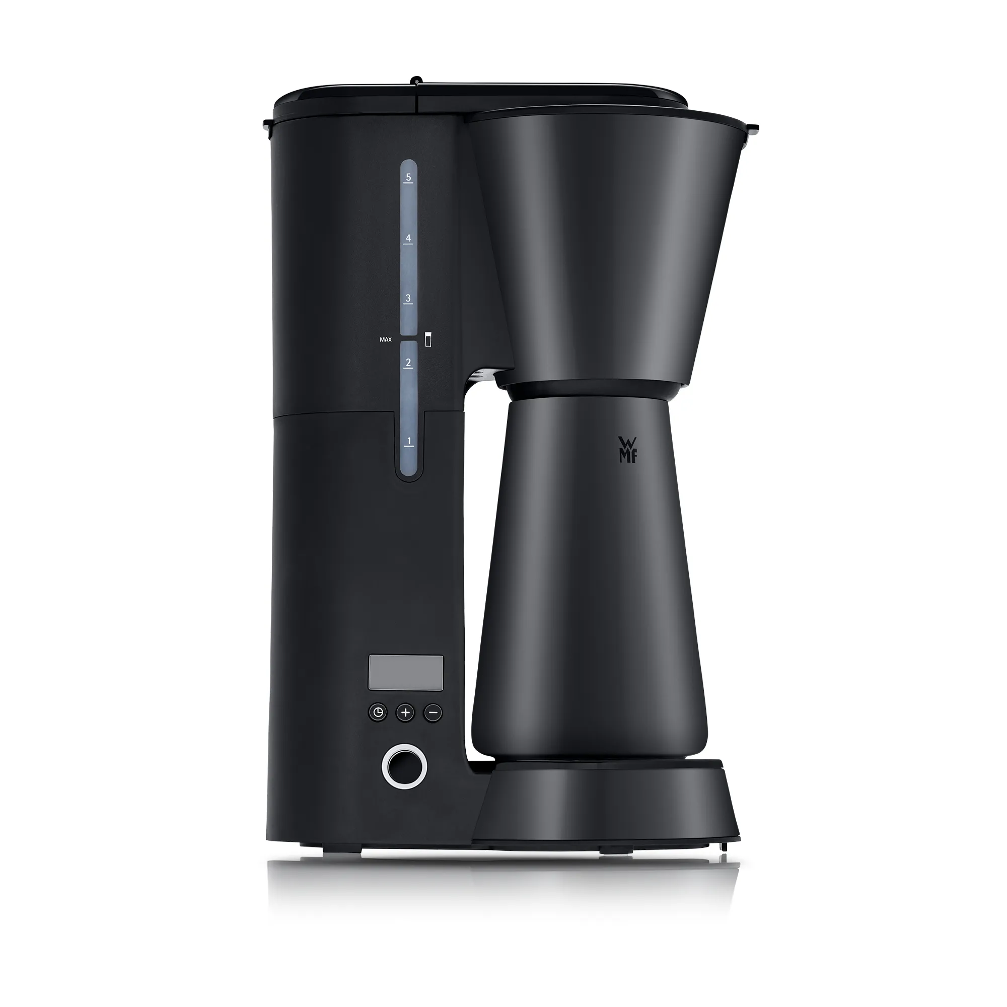 WMF KITCHENminis Aroma Coffee Maker Thermo to go Deep Black