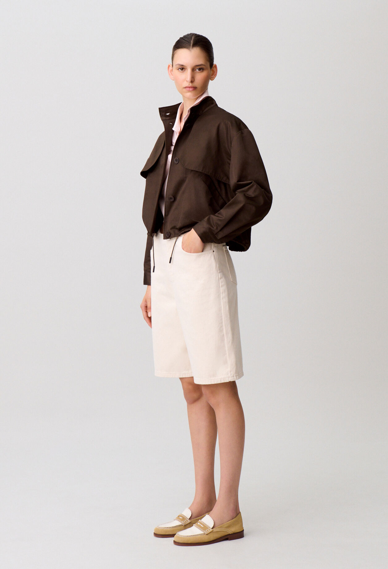 Blouson satiné