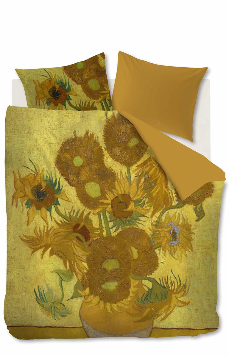 Beddinghouse x Van Gogh Museum Tournesol dekbedovertrek - Tweepersoons - 200x200/220 cm - Geel