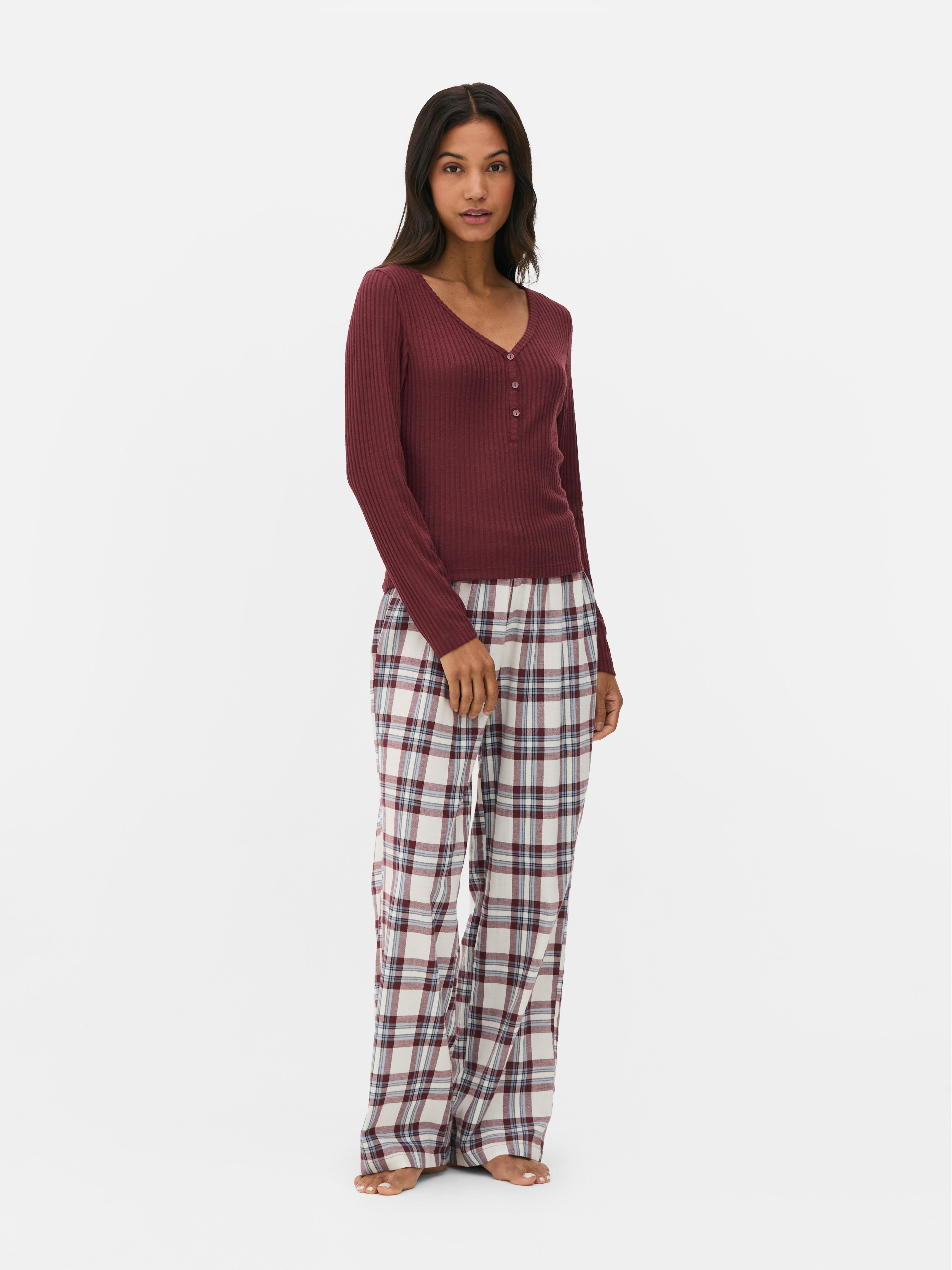 Flannel Pajama Set