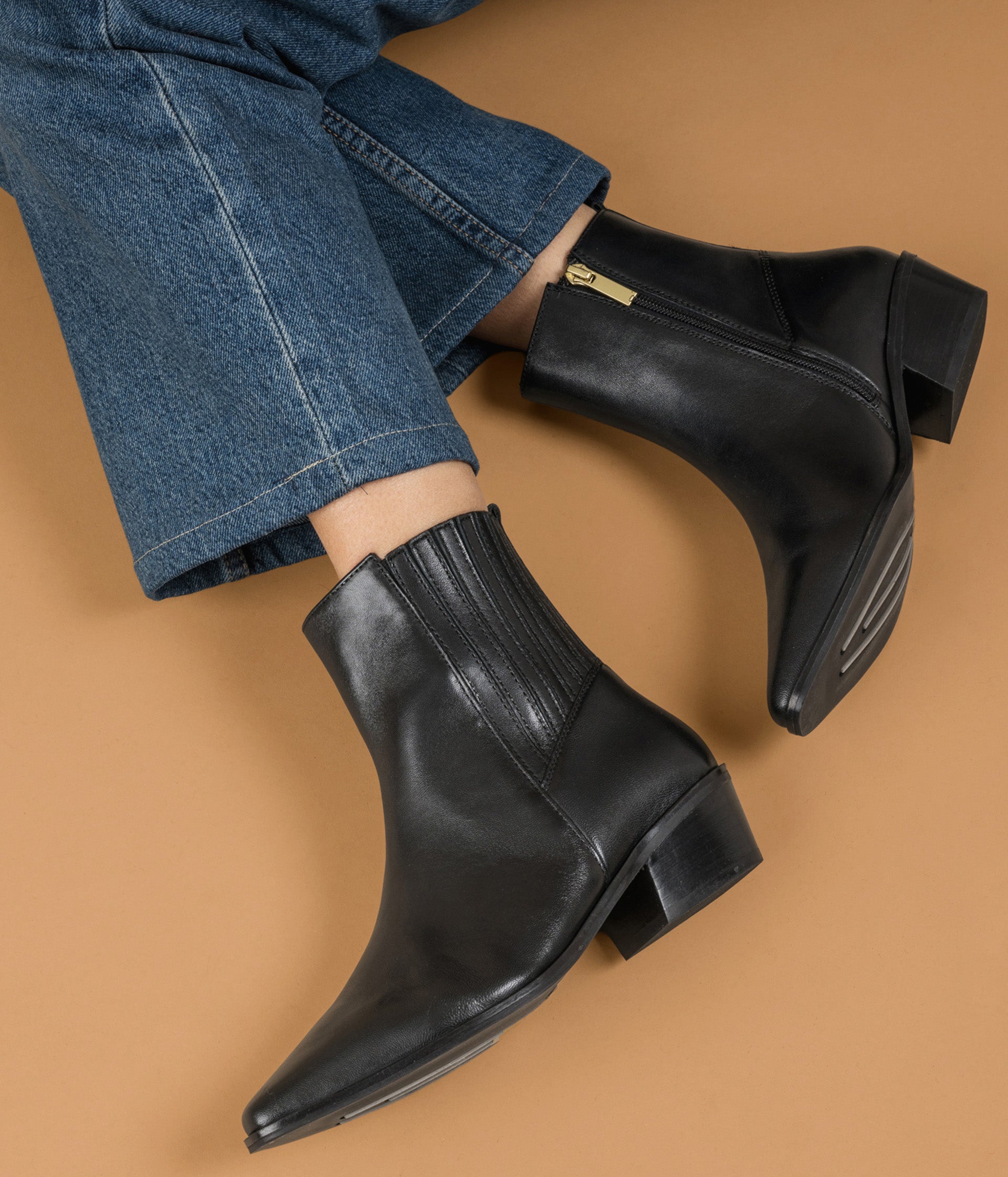 Boots Mina noir