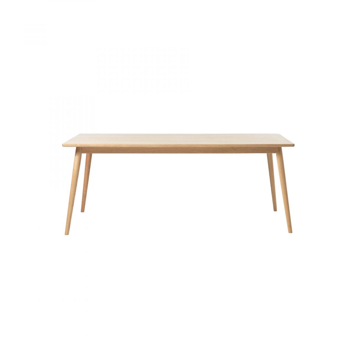 Nordic Home - Ivar eiken eetttafel - 90x190 cm - naturel