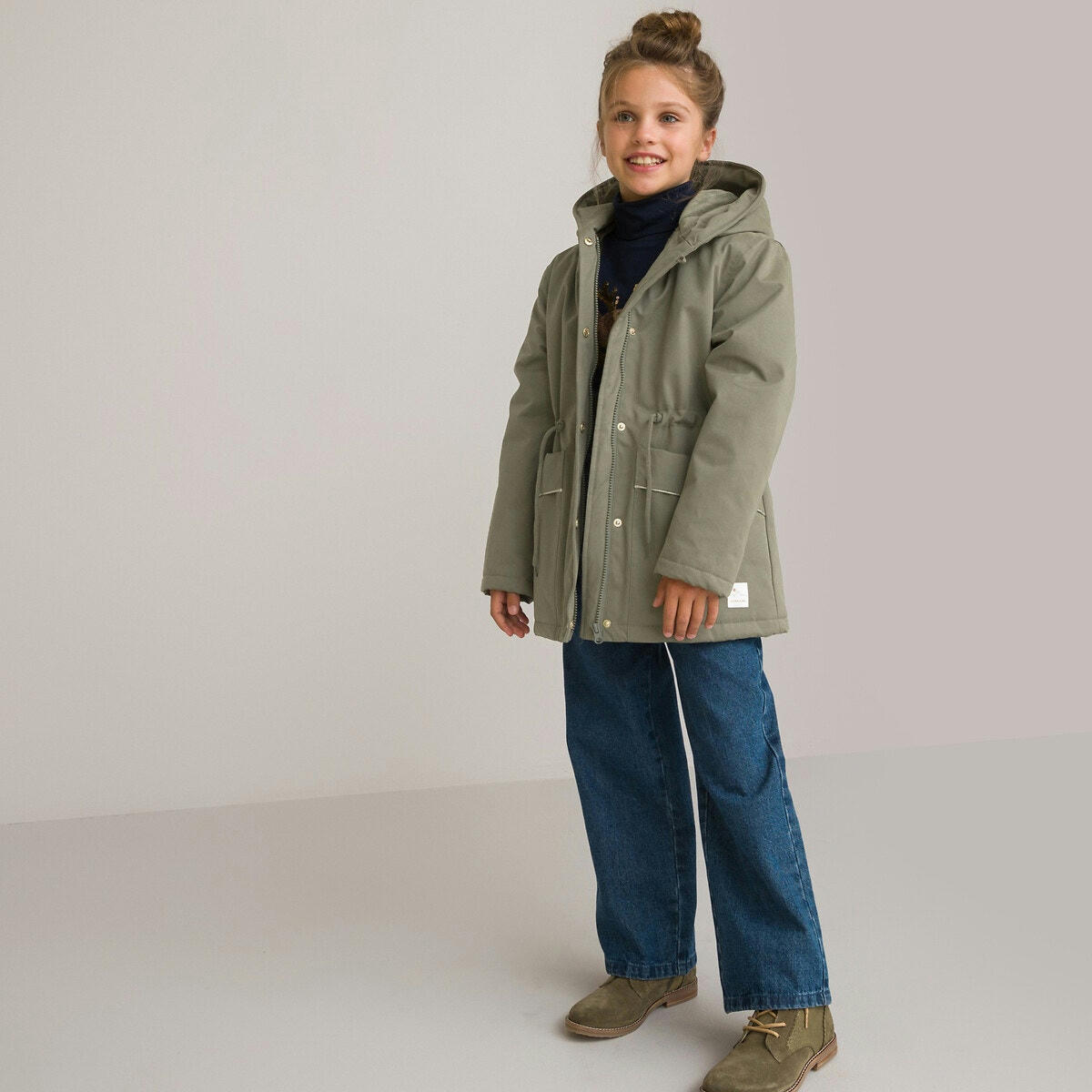 Parka chaude à capuche