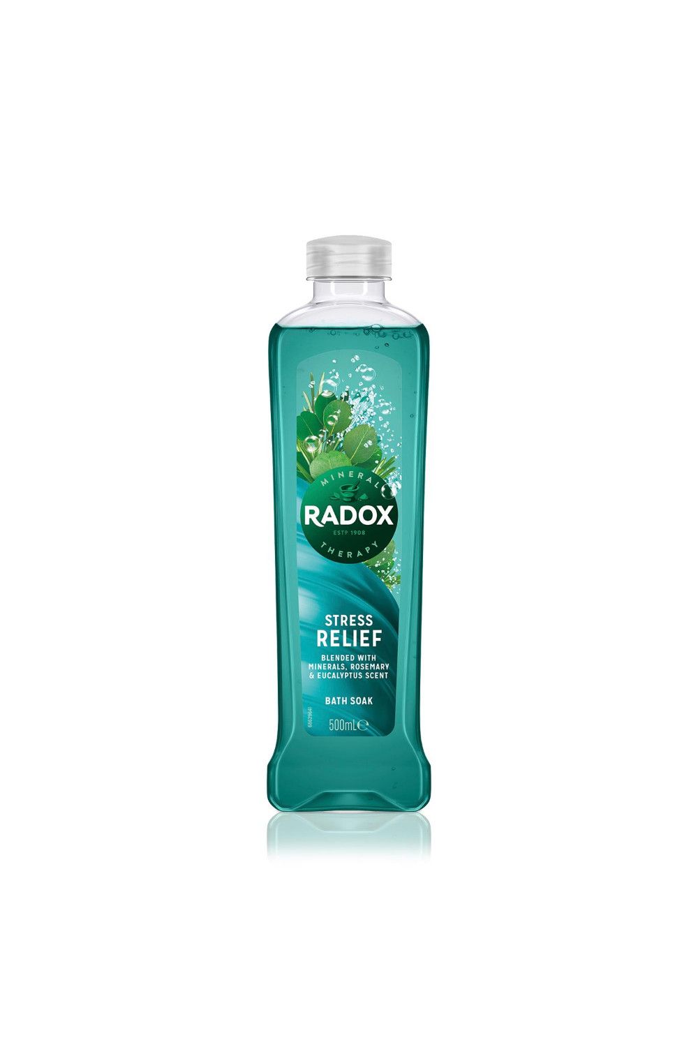 Radox 100% Nature Inspired Fragrance 'Bath Soak', Stress Relief, 6 x 500ml
