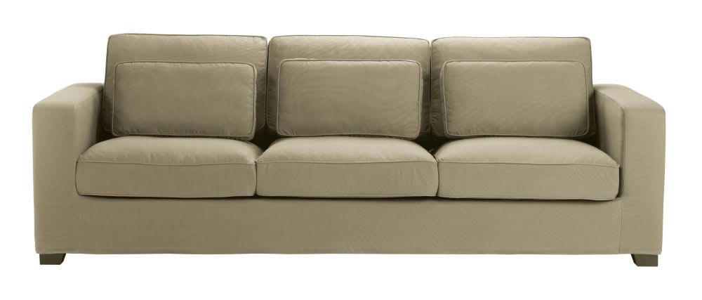 Milano - Canapé 4 places jaune moutarde