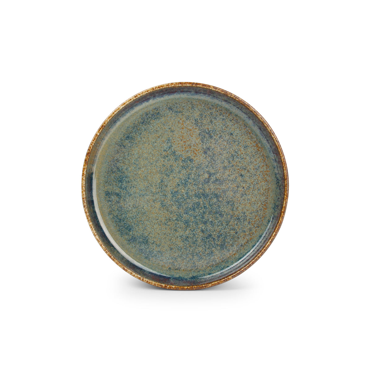 Bonbistro - Plat bord 17cm groen Pila - Set van 3